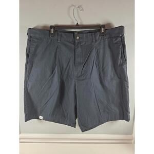 R Society Men's Shorts Casual Dark Blue 42 NEW Chino Summer Casual